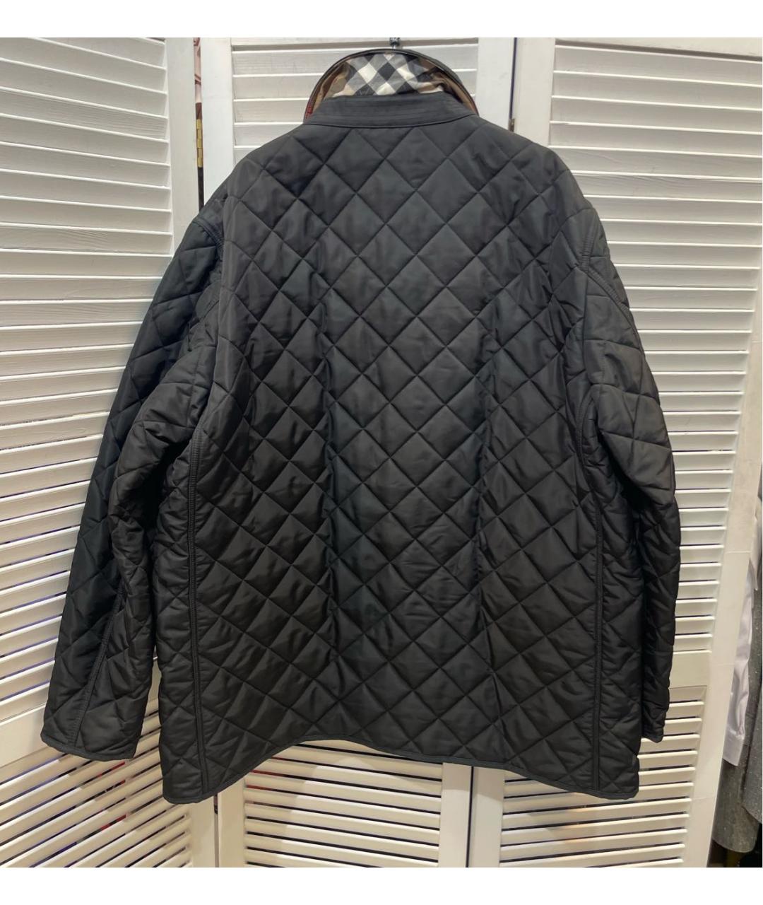 BURBERRY Черная куртка, фото 2