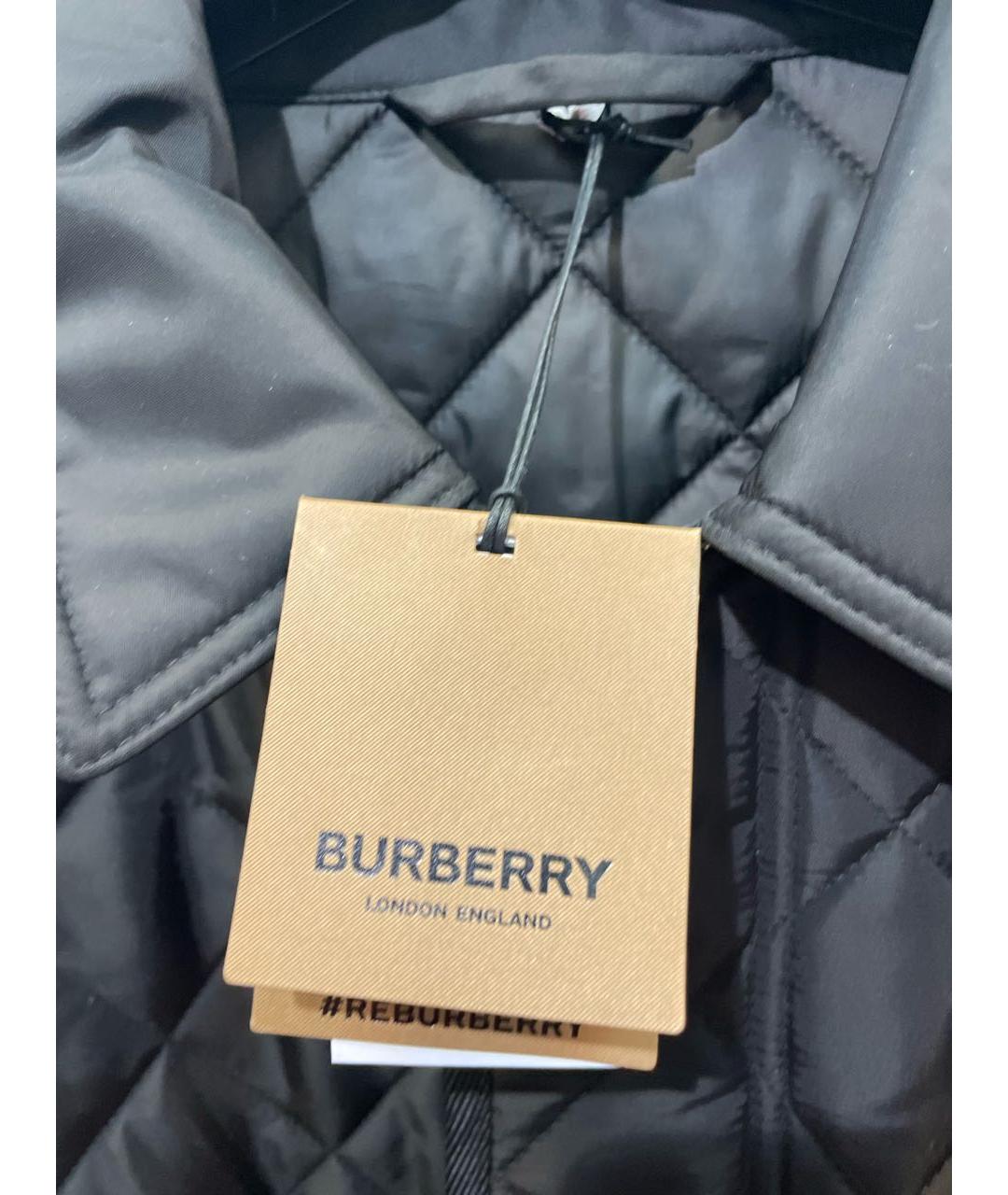 BURBERRY Черная куртка, фото 5
