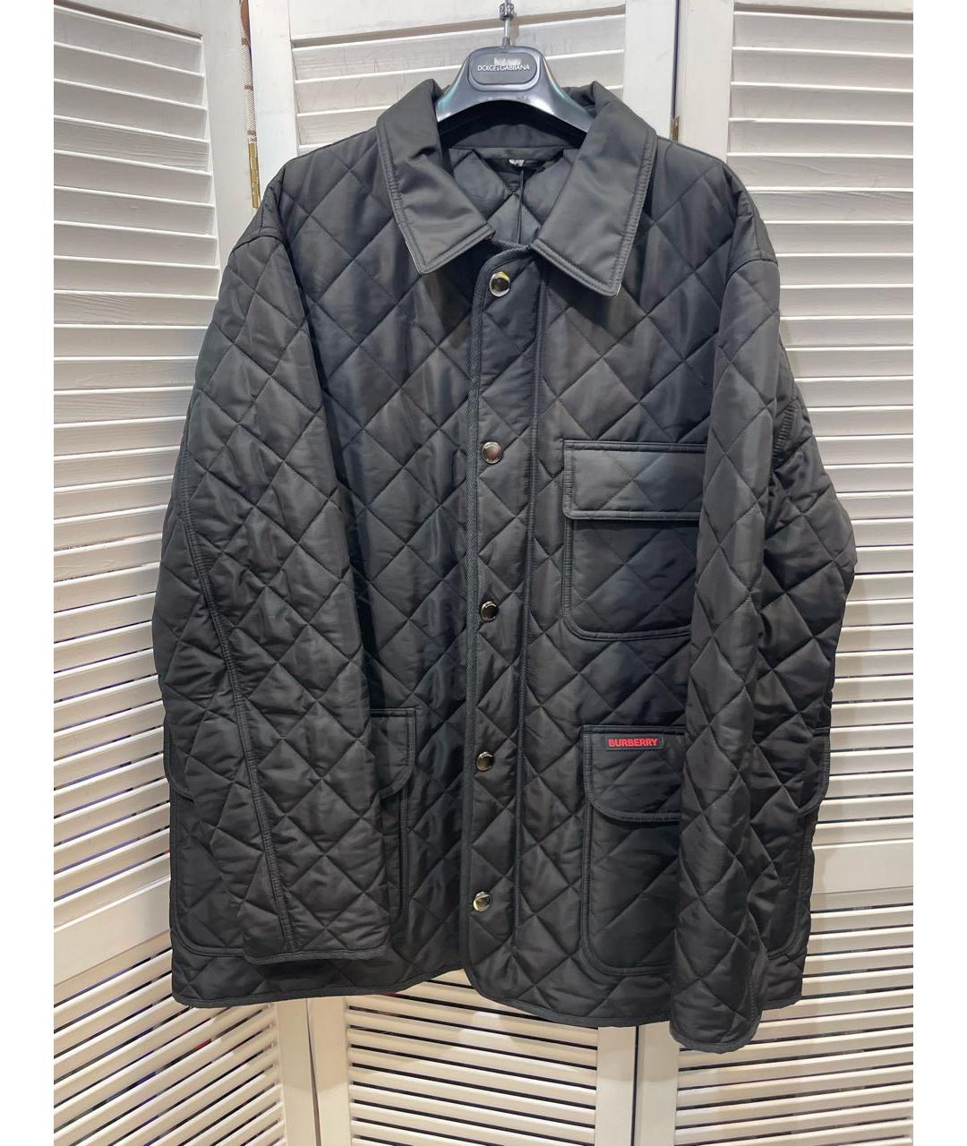 BURBERRY Черная куртка, фото 8