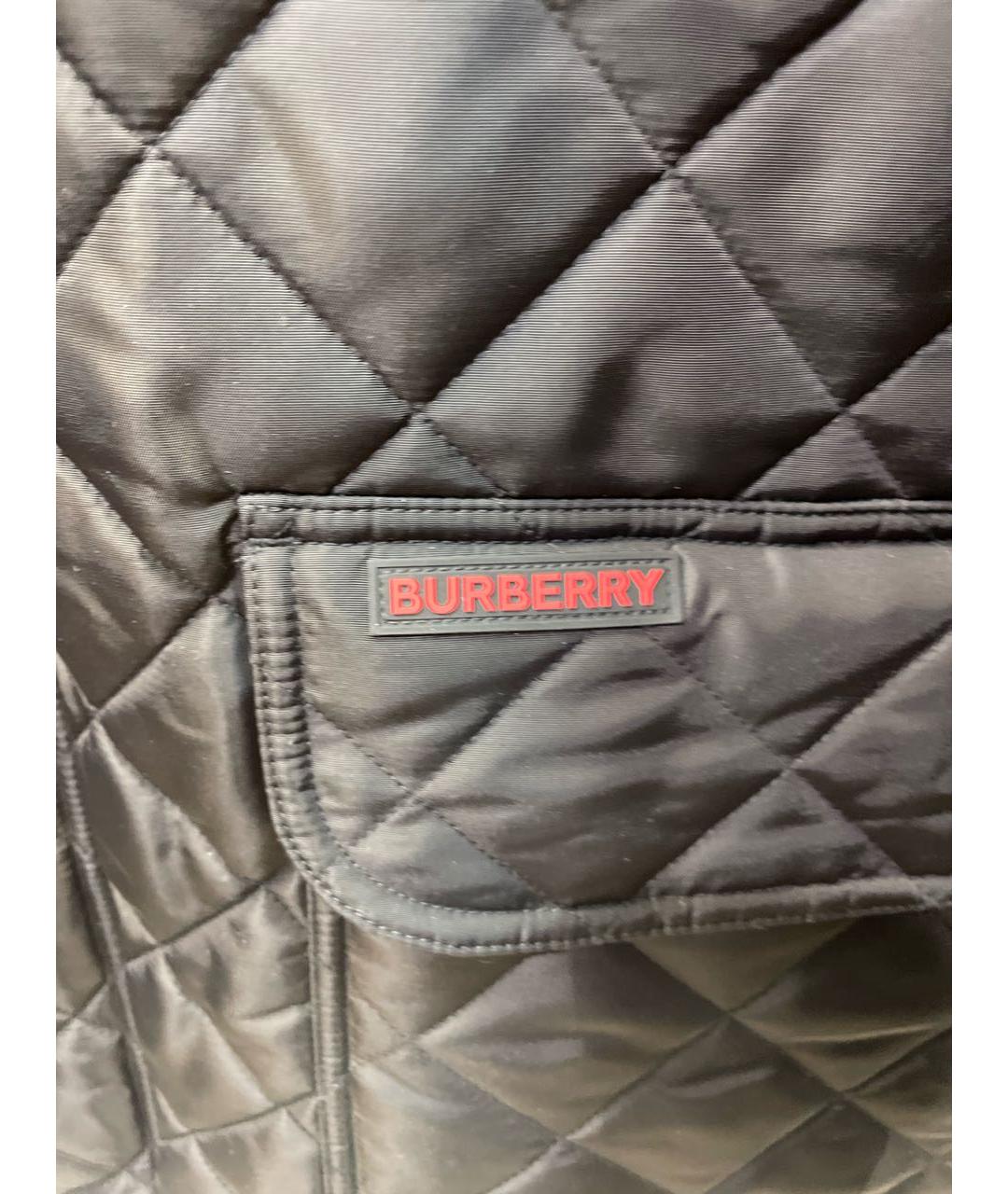 BURBERRY Черная куртка, фото 3