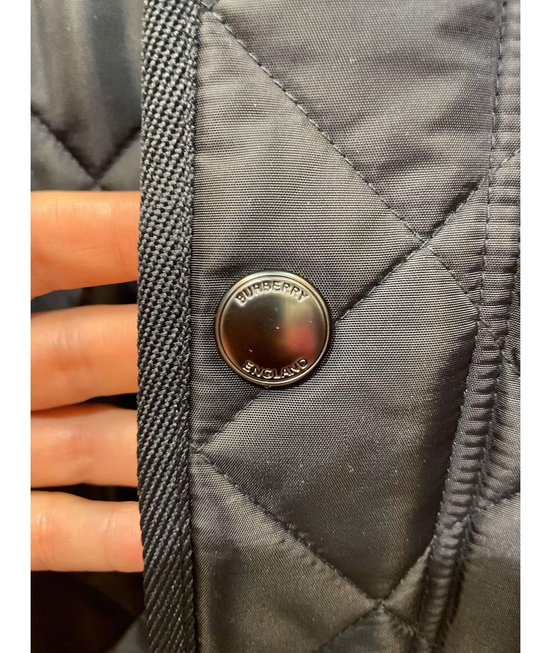 BURBERRY Черная куртка, фото 4