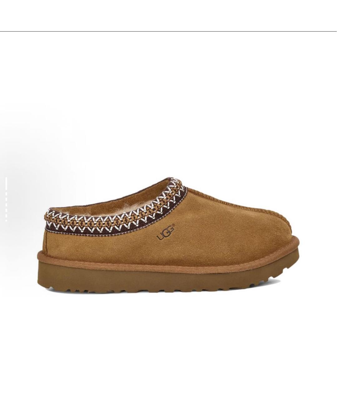 UGG AUSTRALIA Бежевые текстильные ботинки, фото 7