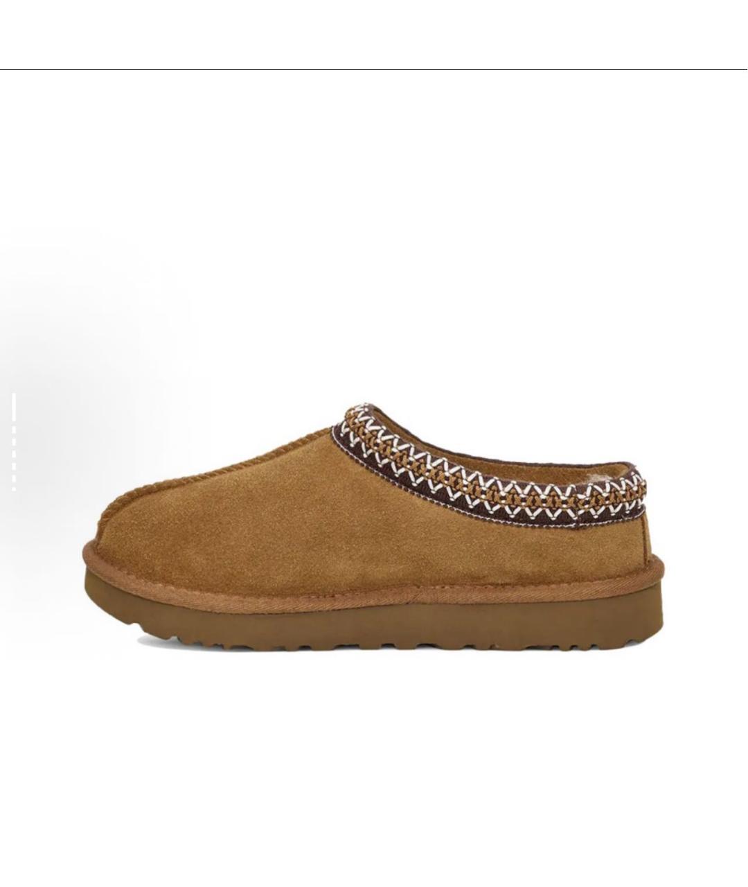 UGG AUSTRALIA Бежевые текстильные ботинки, фото 6