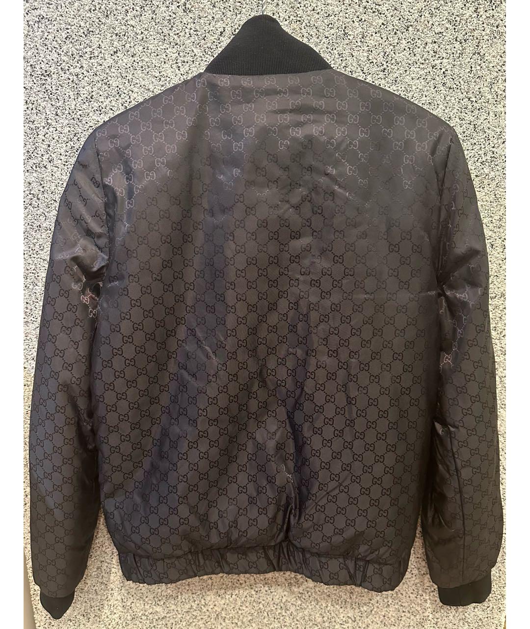 GUCCI Черная полиэстеровая куртка, фото 2