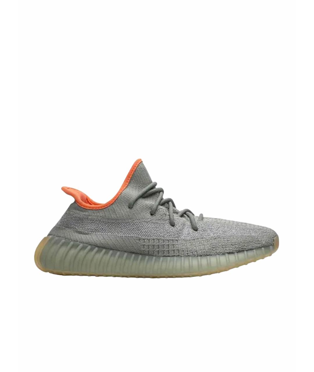 ADIDAS YEEZY Мульти синтетические низкие кроссовки / кеды, фото 1