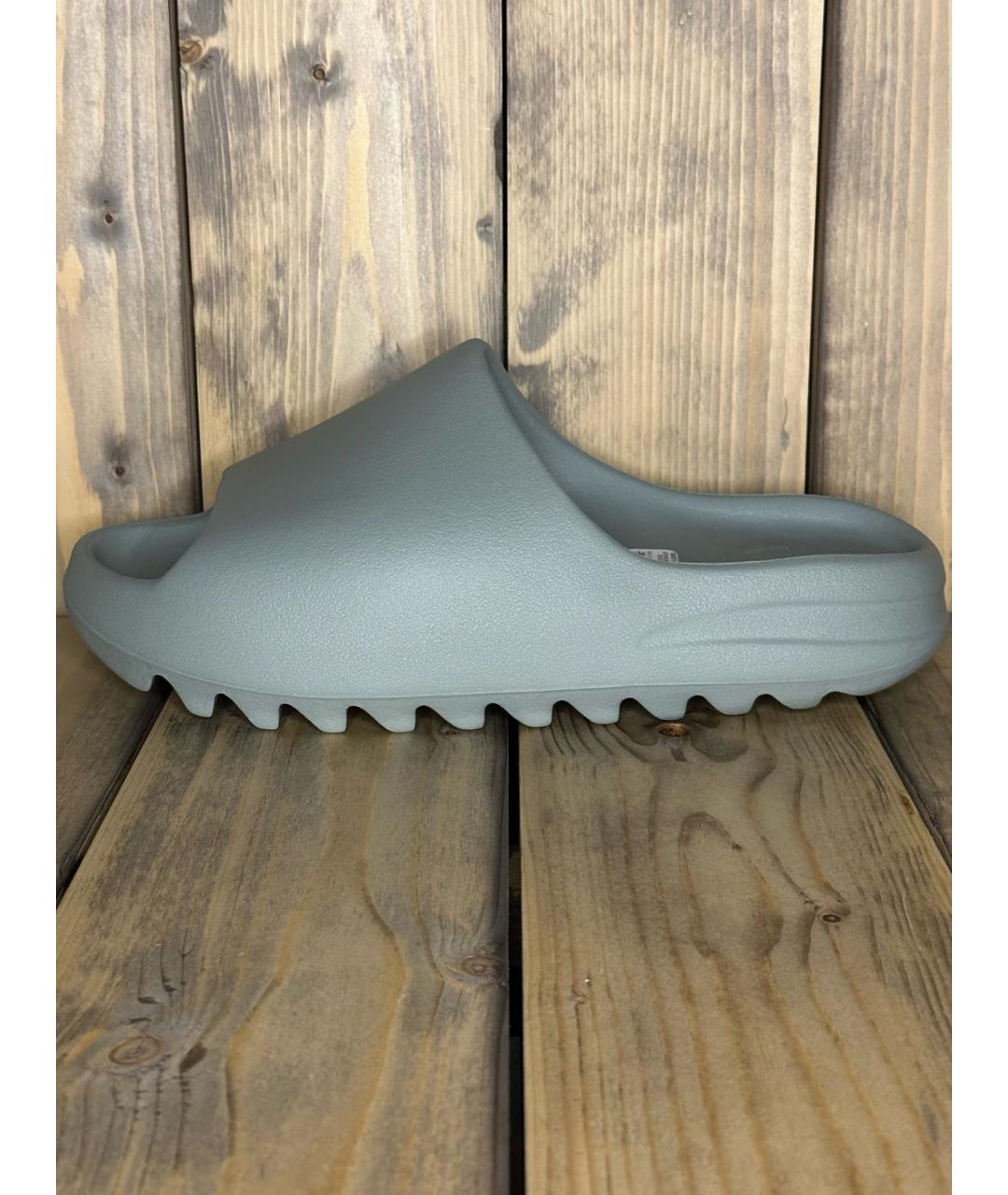 ADIDAS YEEZY Серые шлепанцы, фото 7