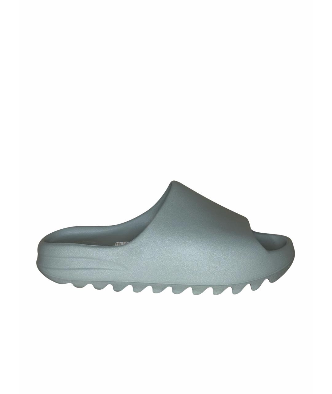 ADIDAS YEEZY Серые шлепанцы, фото 1