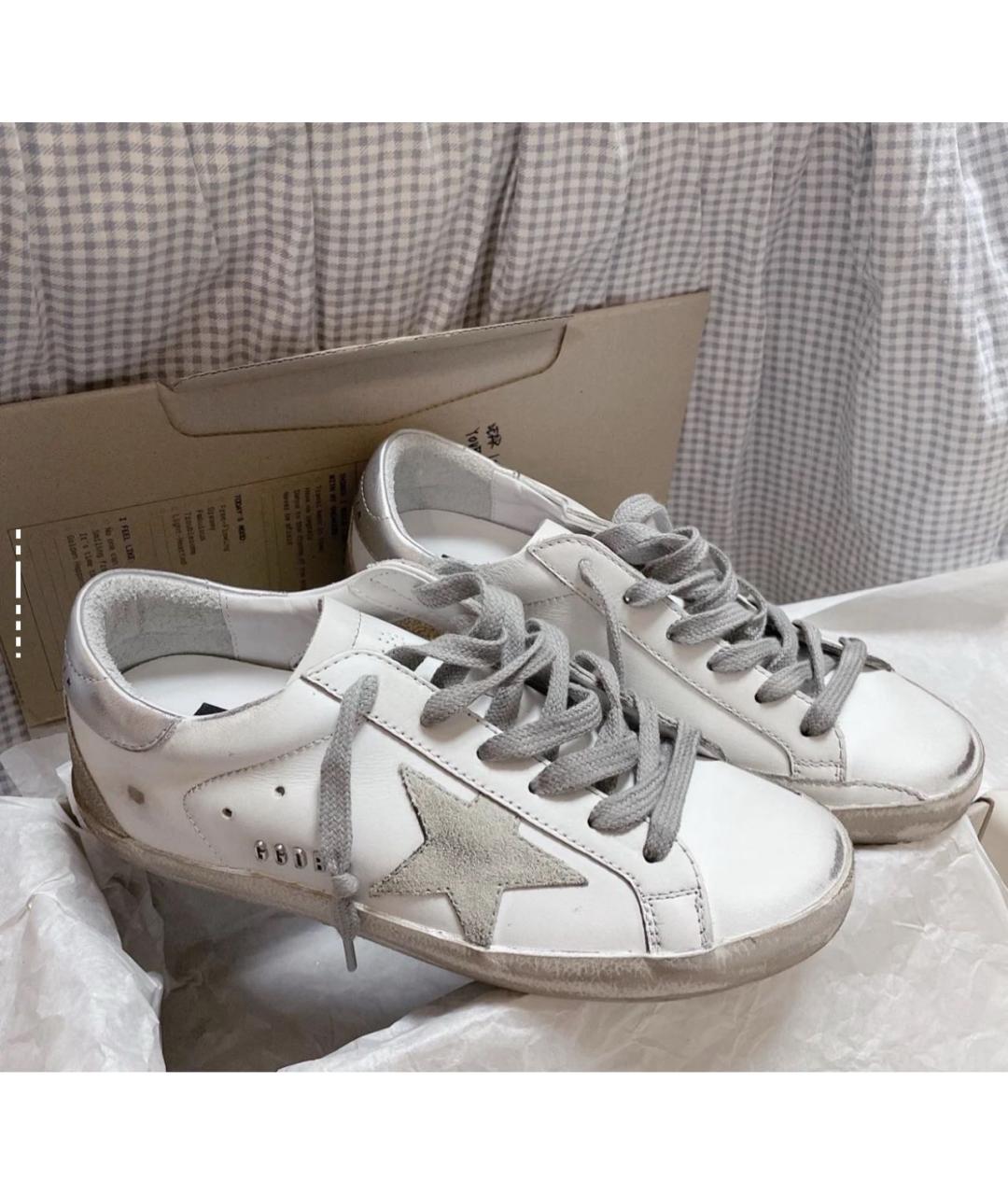 GOLDEN GOOSE DELUXE BRAND Белые кроссовки, фото 5