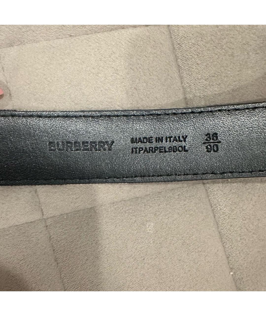 BURBERRY Бежевый ремень, фото 3