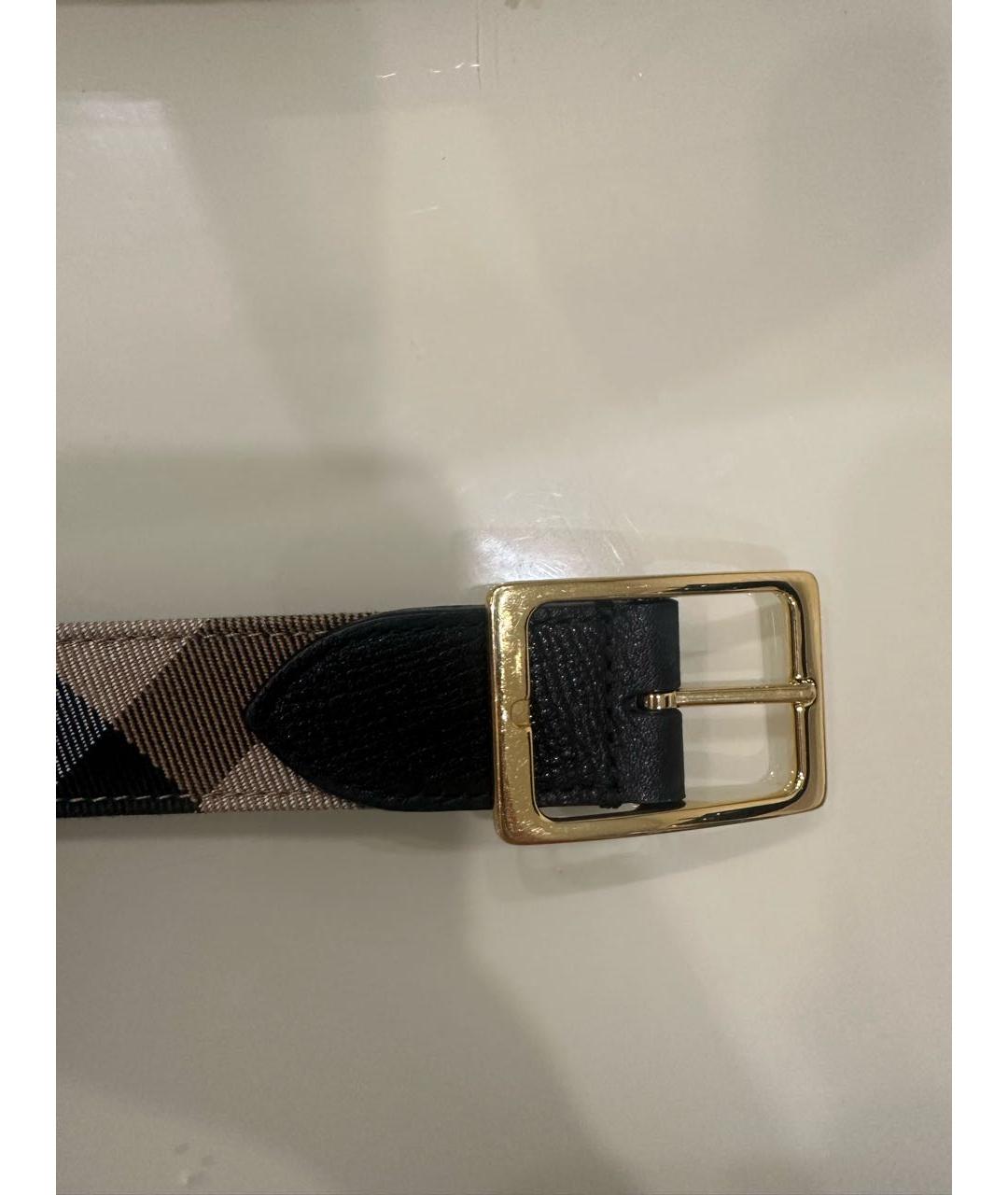 BURBERRY Бежевый ремень, фото 2