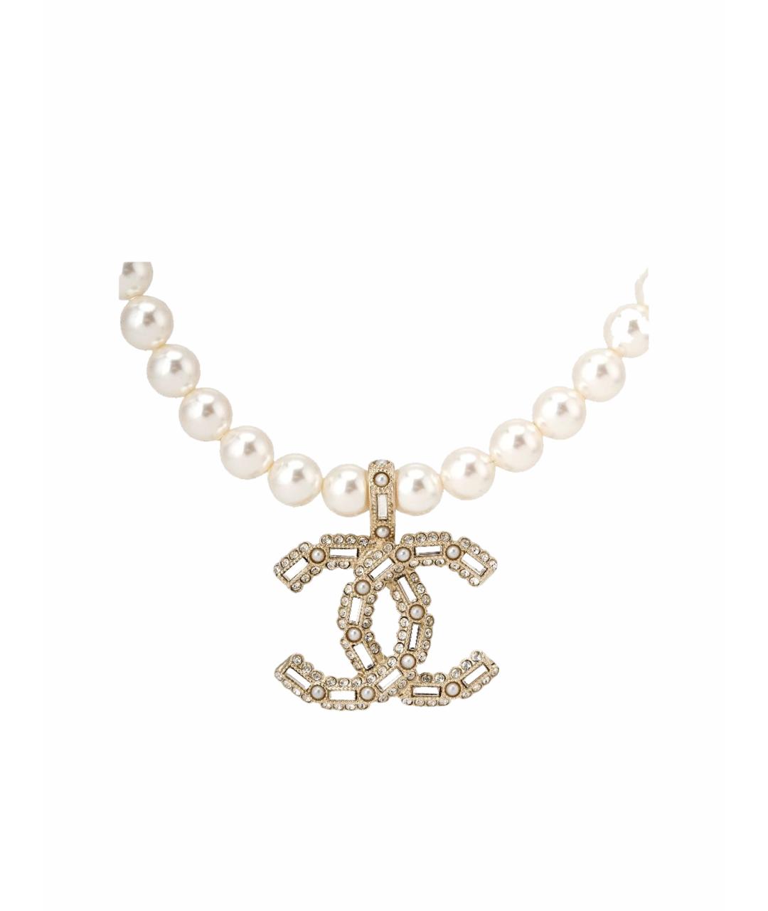 CHANEL Золотая металлическая цепочка, фото 1