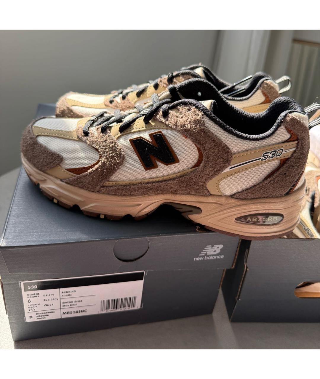NEW BALANCE Замшевые кроссовки, фото 5