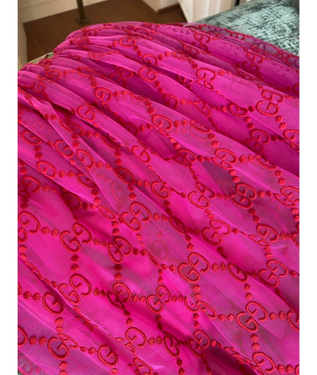 GUCCI Розовая юбка, фото 5