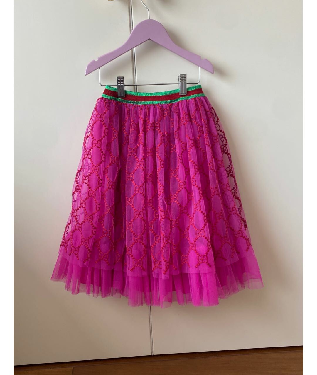 GUCCI Розовая юбка, фото 9