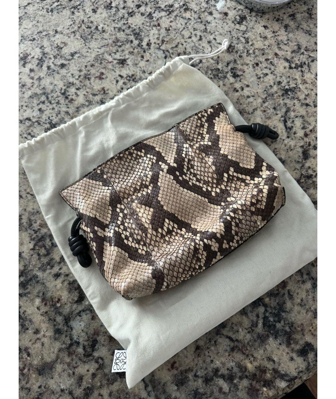 LOEWE Коричневая сумка тоут, фото 6
