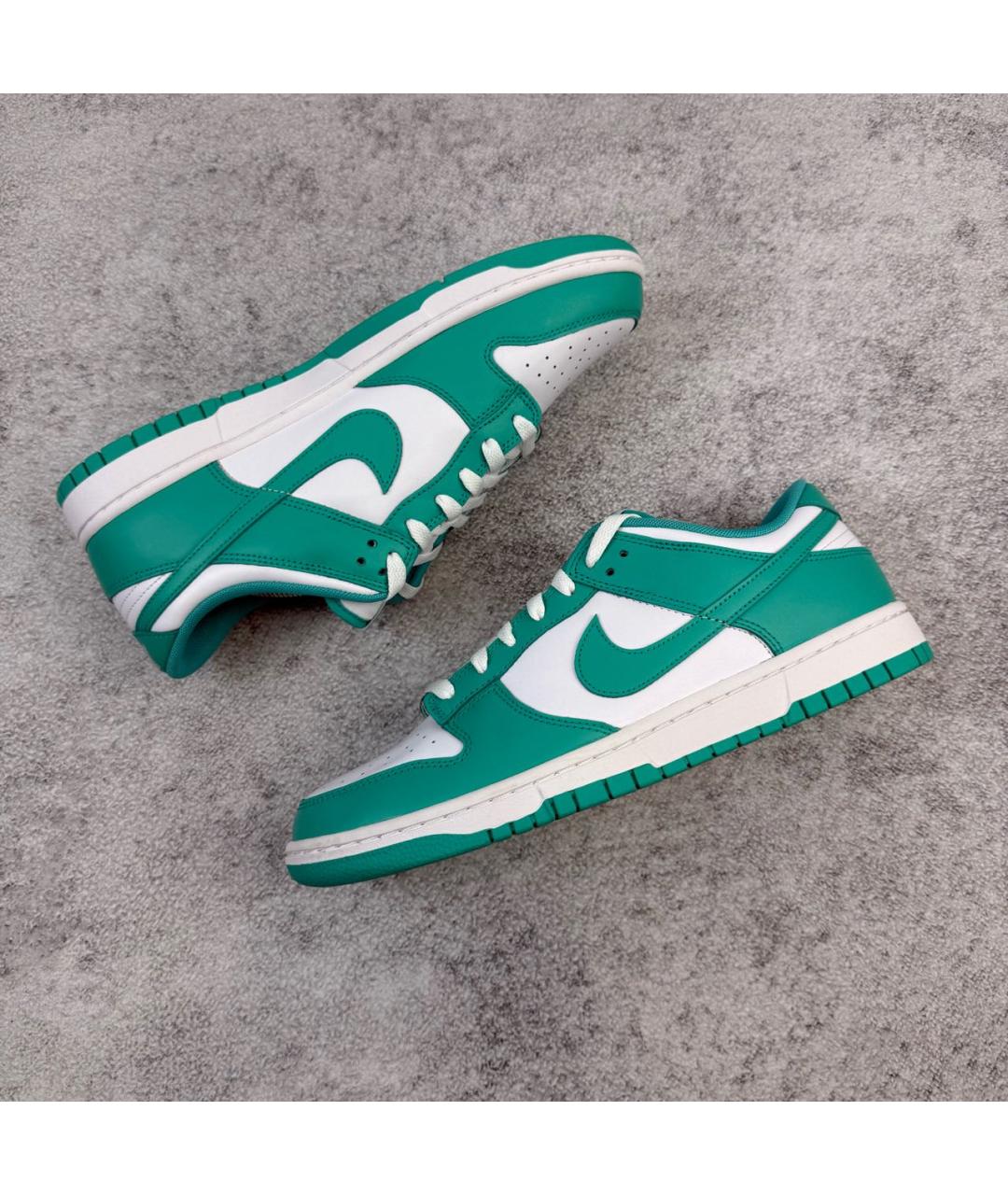 NIKE Бирюзовые низкие кроссовки / кеды, фото 5