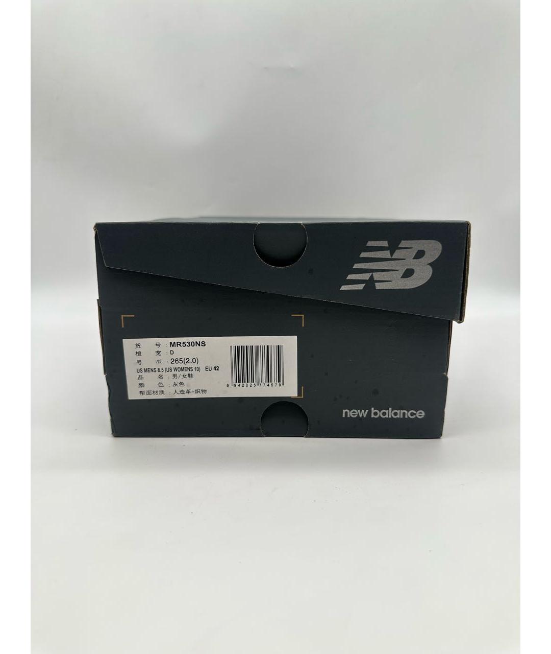 NEW BALANCE Бежевые текстильные низкие кроссовки / кеды, фото 8