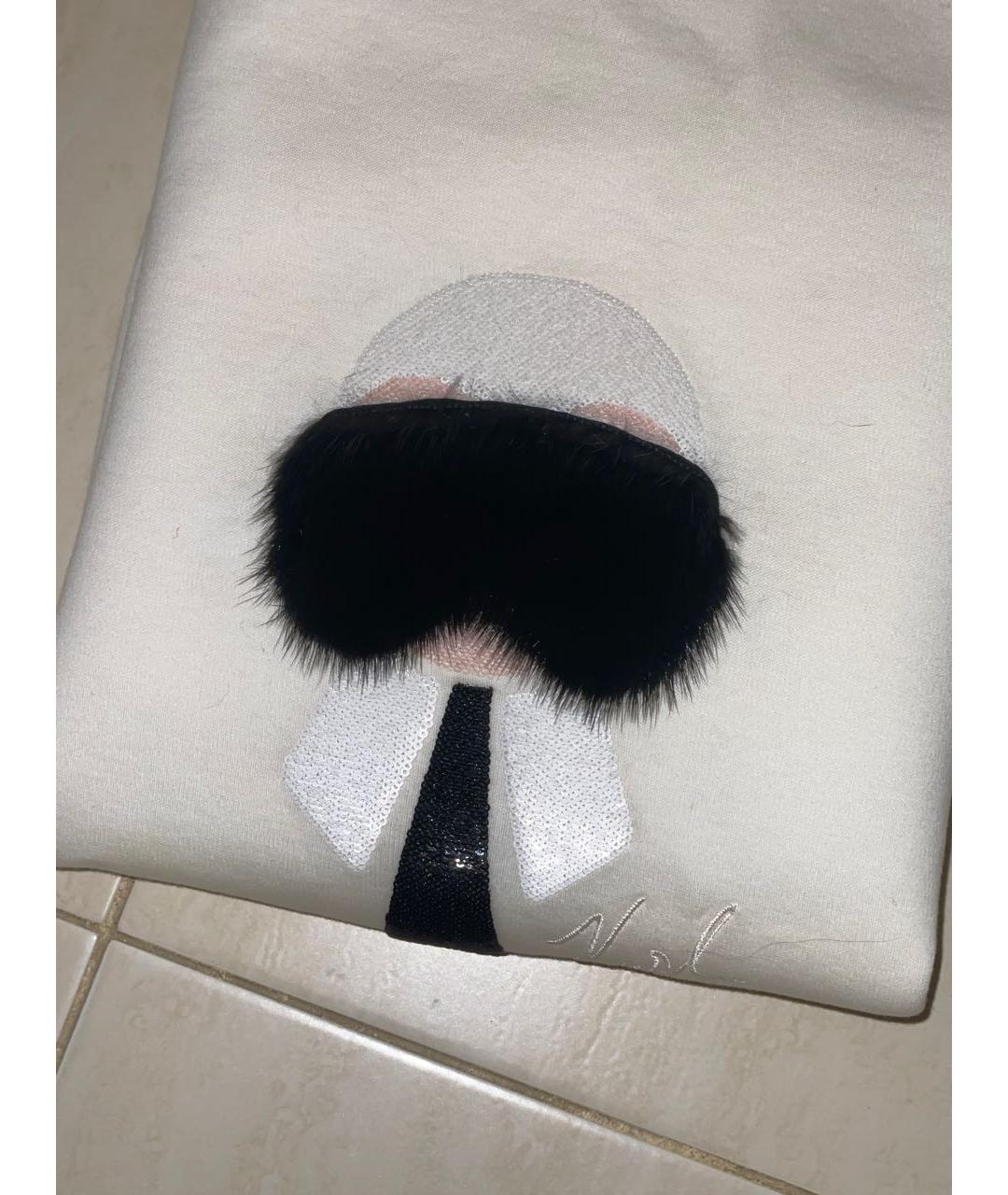 FENDI Белый джемпер / свитер, фото 4