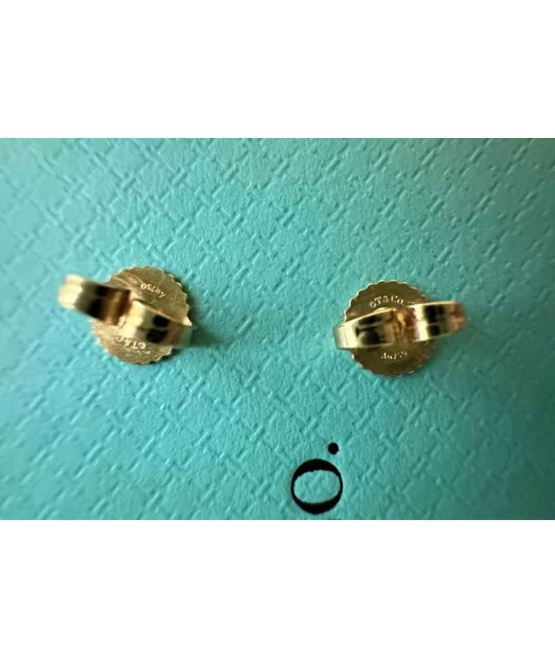 TIFFANY&CO Золотые серьги из желтого золота, фото 5