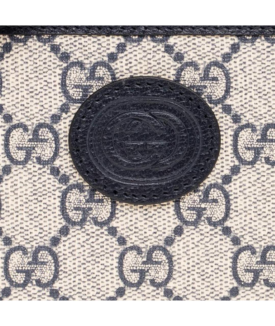 GUCCI Темно-синяя сумка через плечо, фото 5