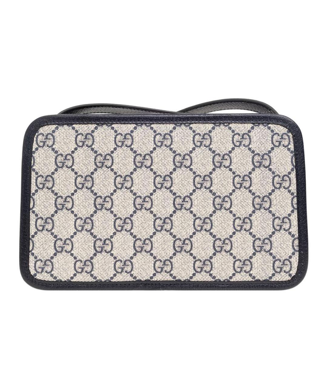 GUCCI Темно-синяя сумка через плечо, фото 3