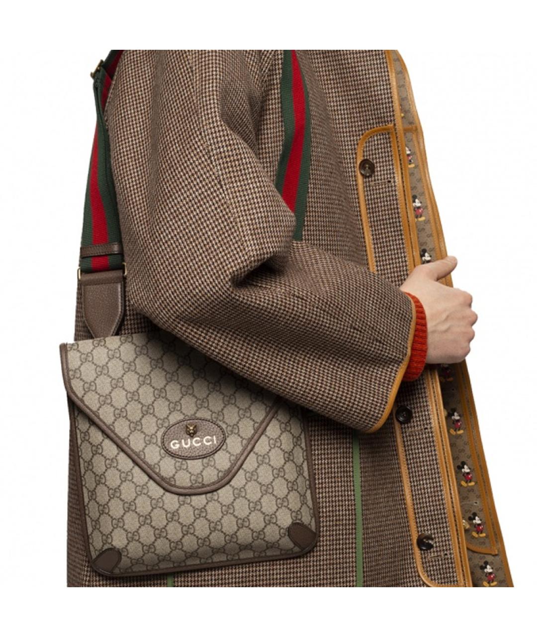 GUCCI Бежевая сумка на плечо, фото 6
