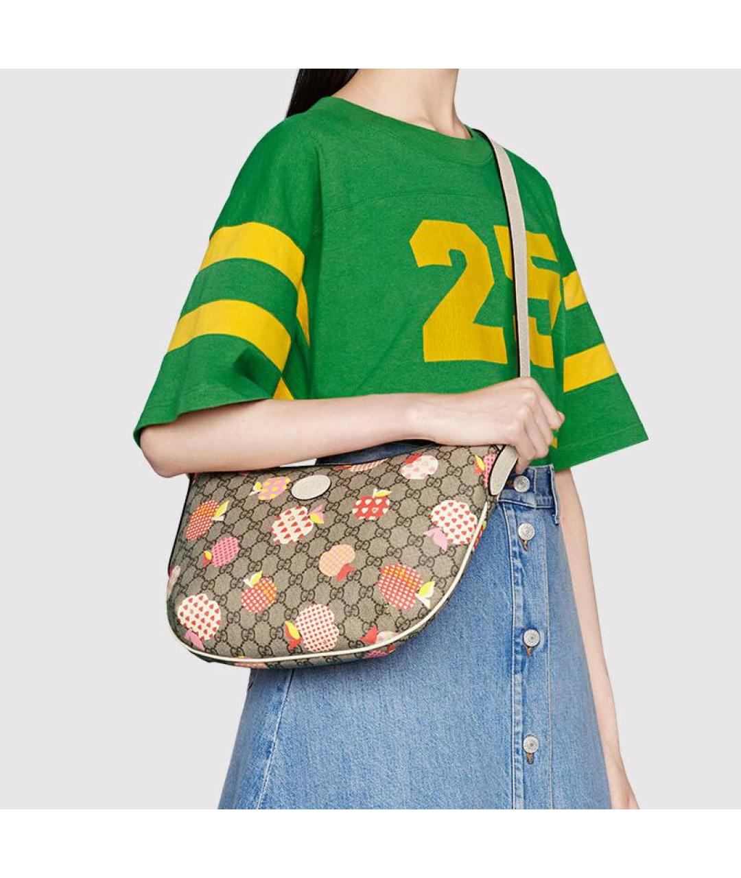 GUCCI Бежевая сумка через плечо, фото 7