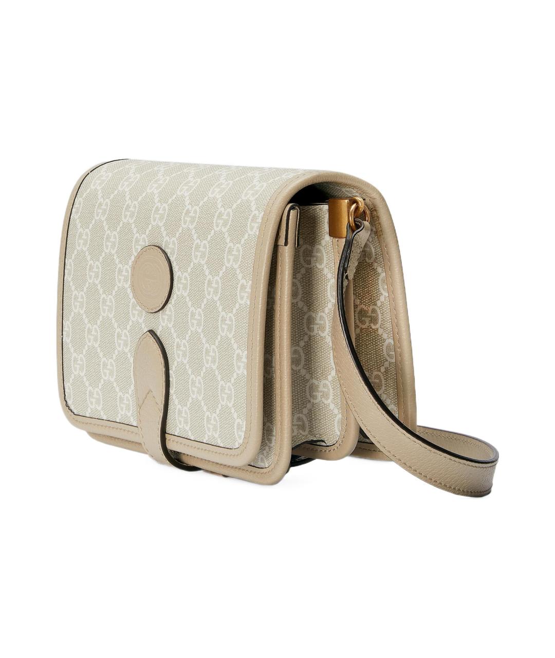 GUCCI Белая сумка через плечо, фото 3