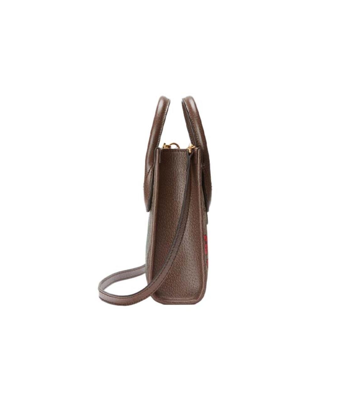 GUCCI Коричневая сумка на плечо, фото 4