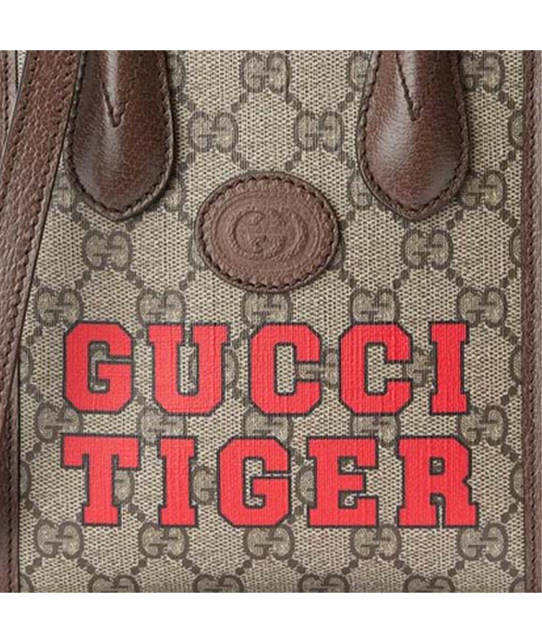 GUCCI Коричневая сумка на плечо, фото 7