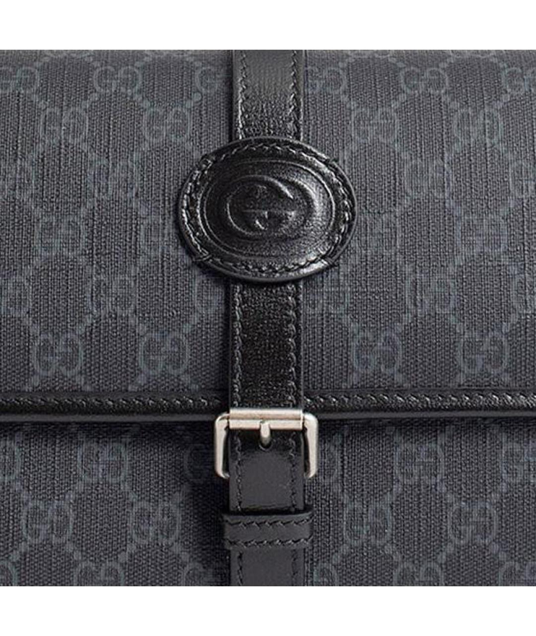 GUCCI Серая сумка на плечо, фото 4