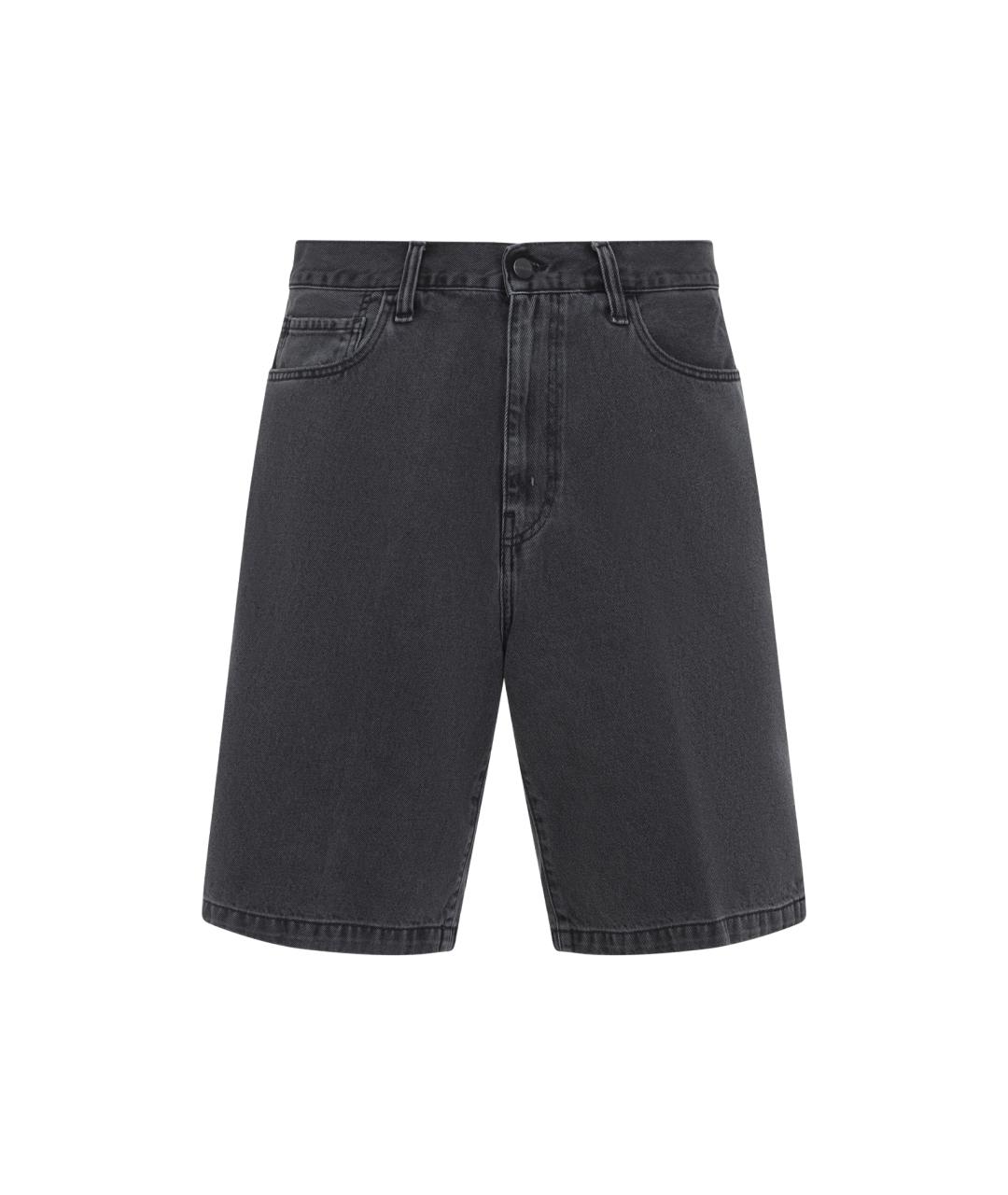 CARHARTT WIP Черные хлопковые шорты, фото 1