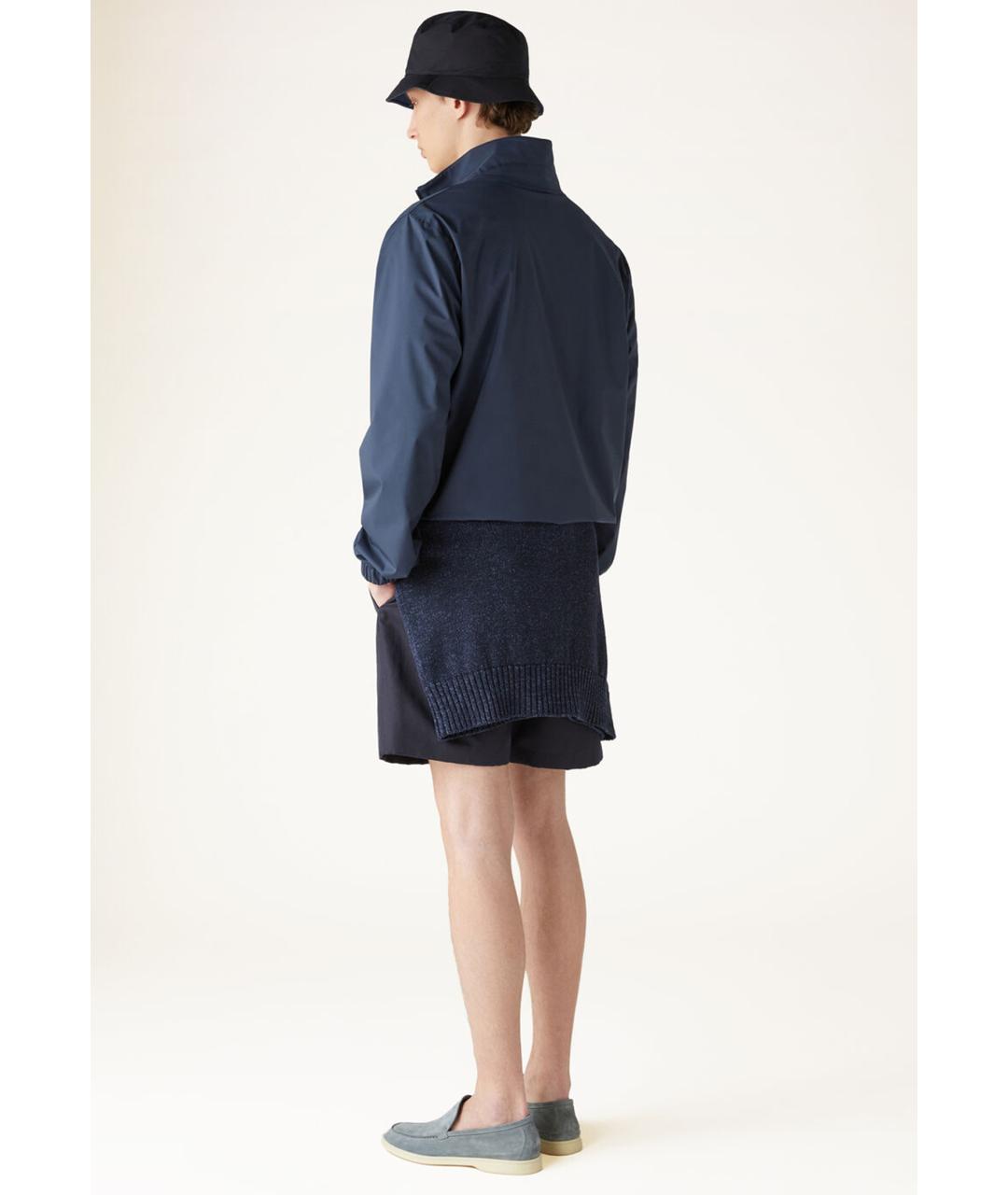 LORO PIANA Синяя спортивная куртка, фото 4