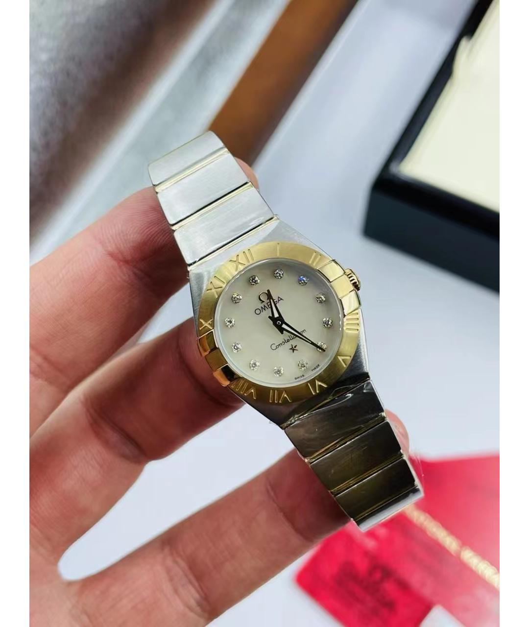 OMEGA Золотые часы из желтого золота, фото 3