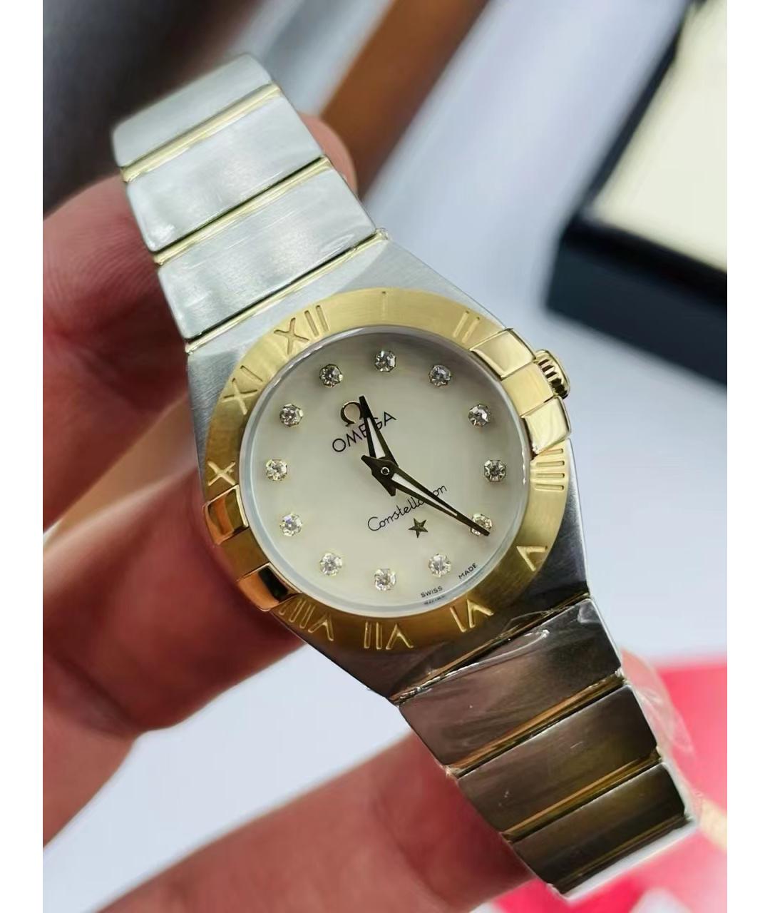 OMEGA Золотые часы из желтого золота, фото 7