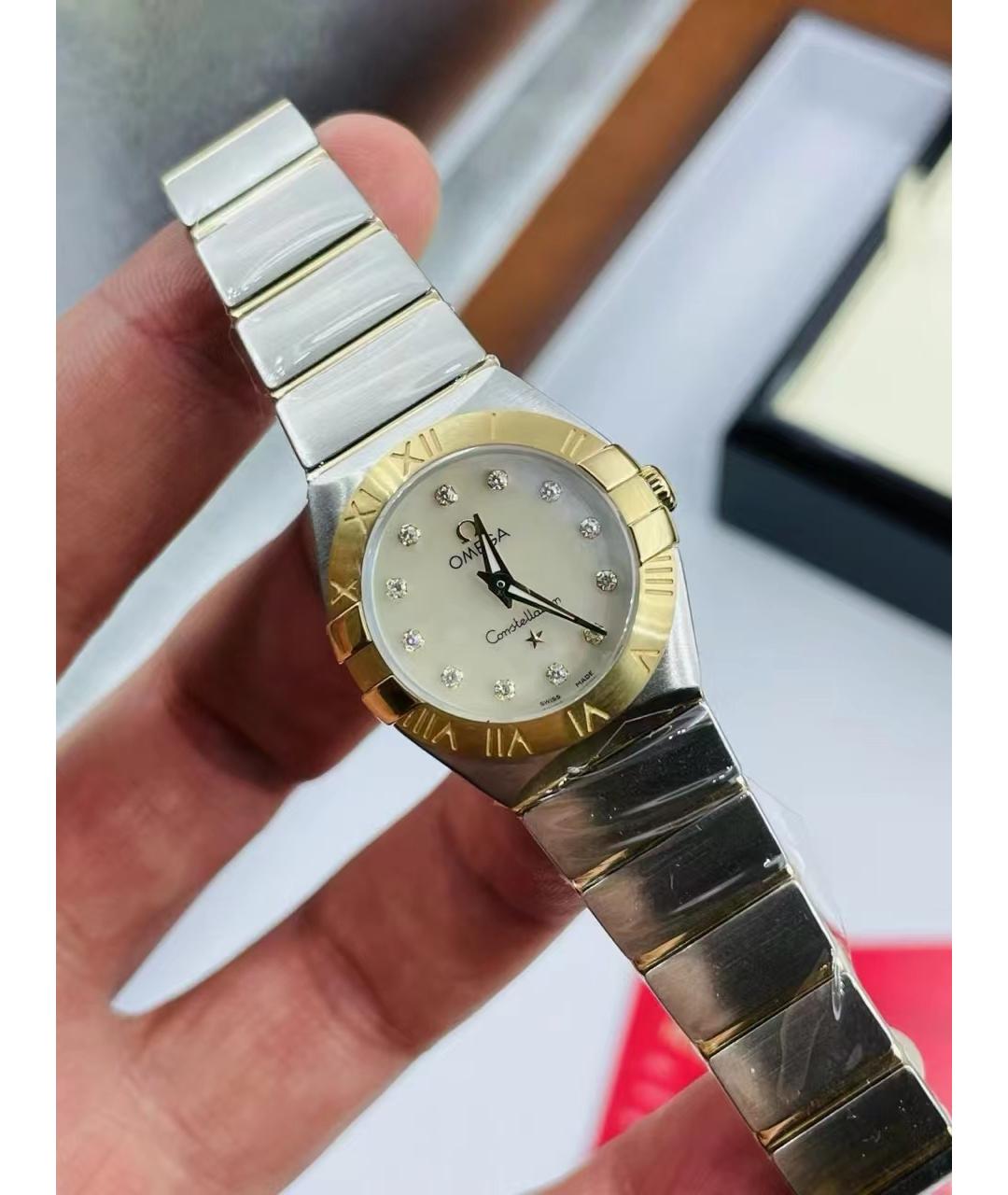 OMEGA Золотые часы из желтого золота, фото 4