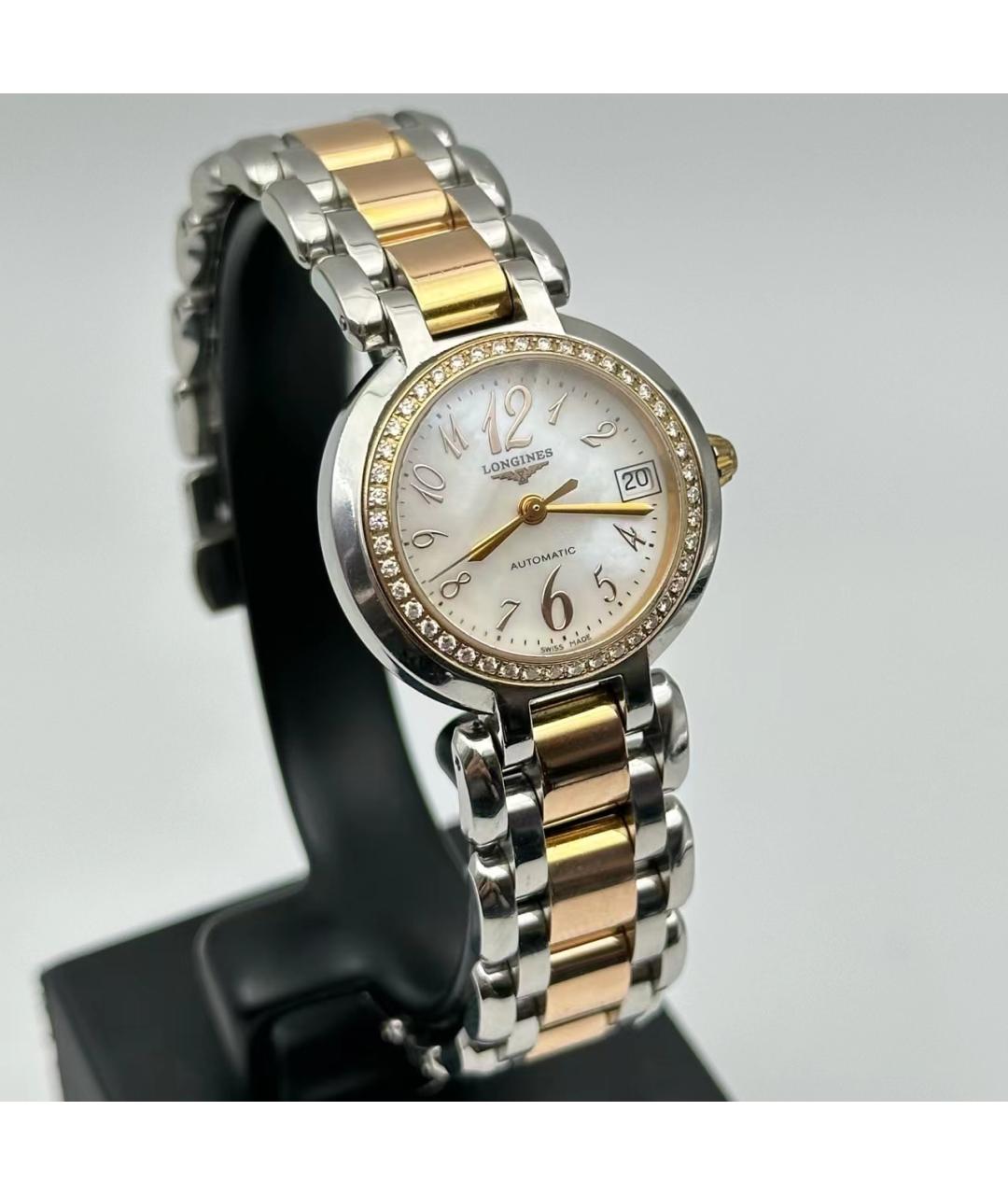 LONGINES Золотые металлические часы, фото 4