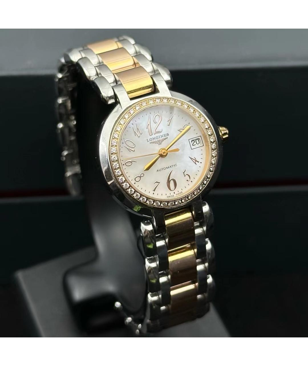 LONGINES Золотые металлические часы, фото 3