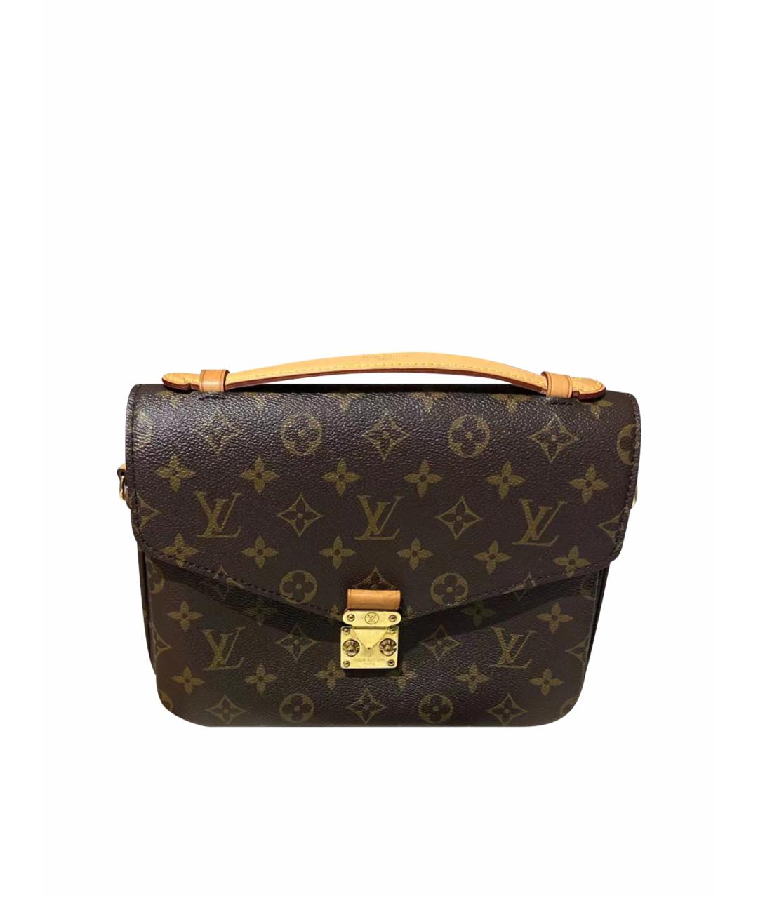 LOUIS VUITTON Коричневая сумка через плечо, фото 1