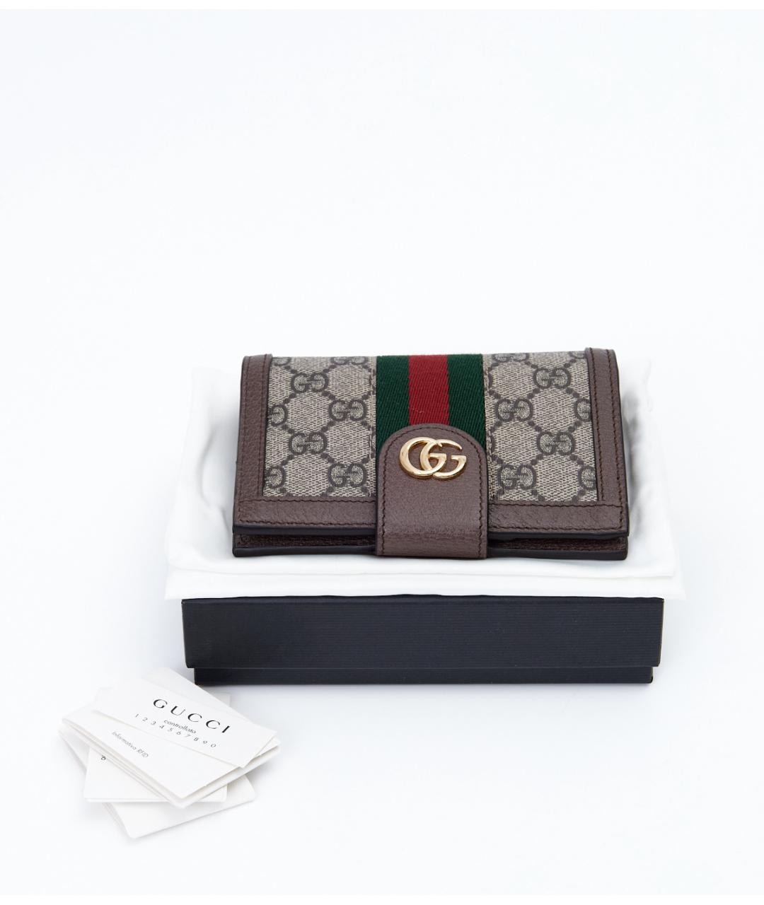 GUCCI Мульти кожаный кошелек, фото 2
