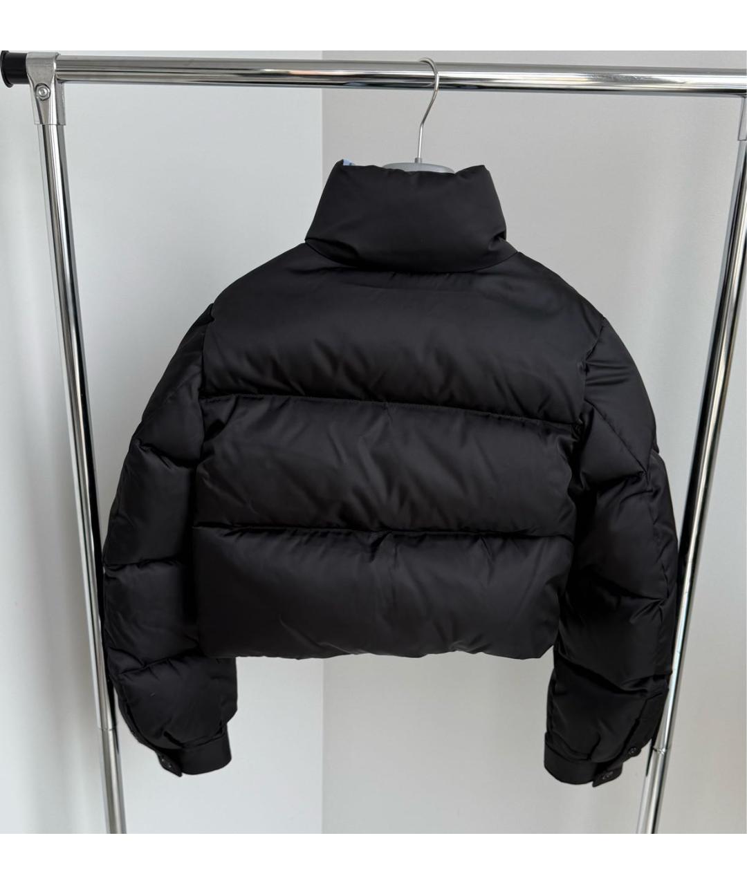 PRADA Черная полиамидовая куртка, фото 2