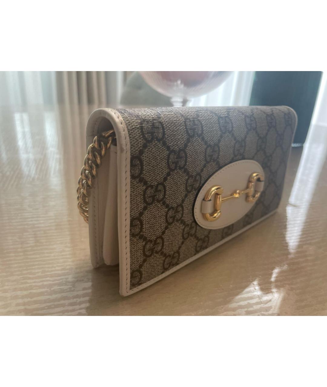 GUCCI Белая сумка через плечо, фото 2