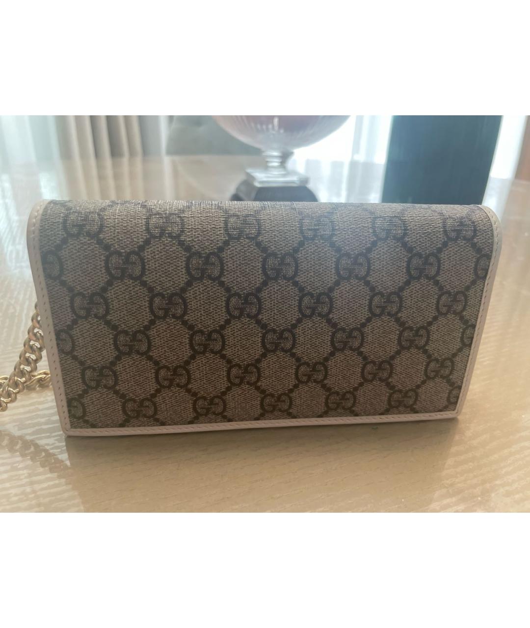 GUCCI Белая сумка через плечо, фото 3