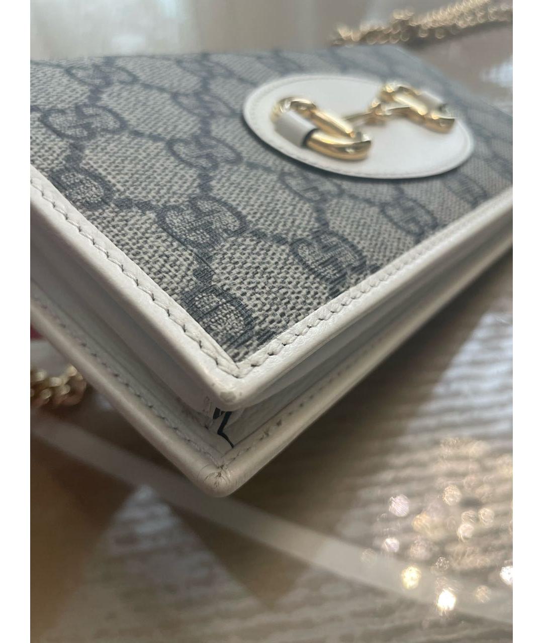GUCCI Белая сумка через плечо, фото 5