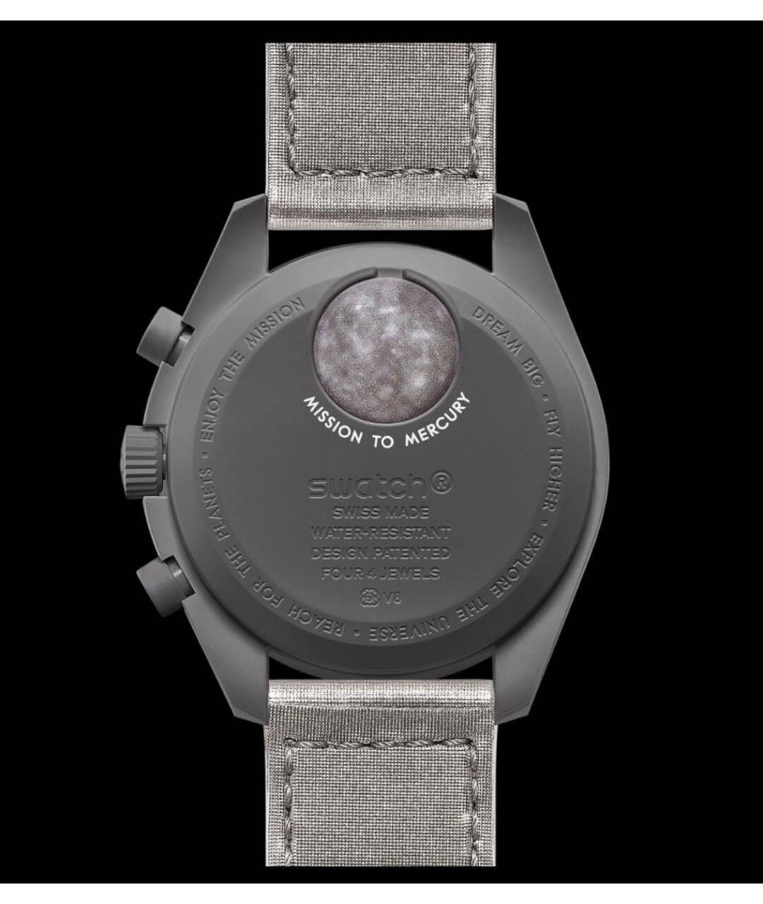 OMEGA Антрацитовые керамические часы, фото 2