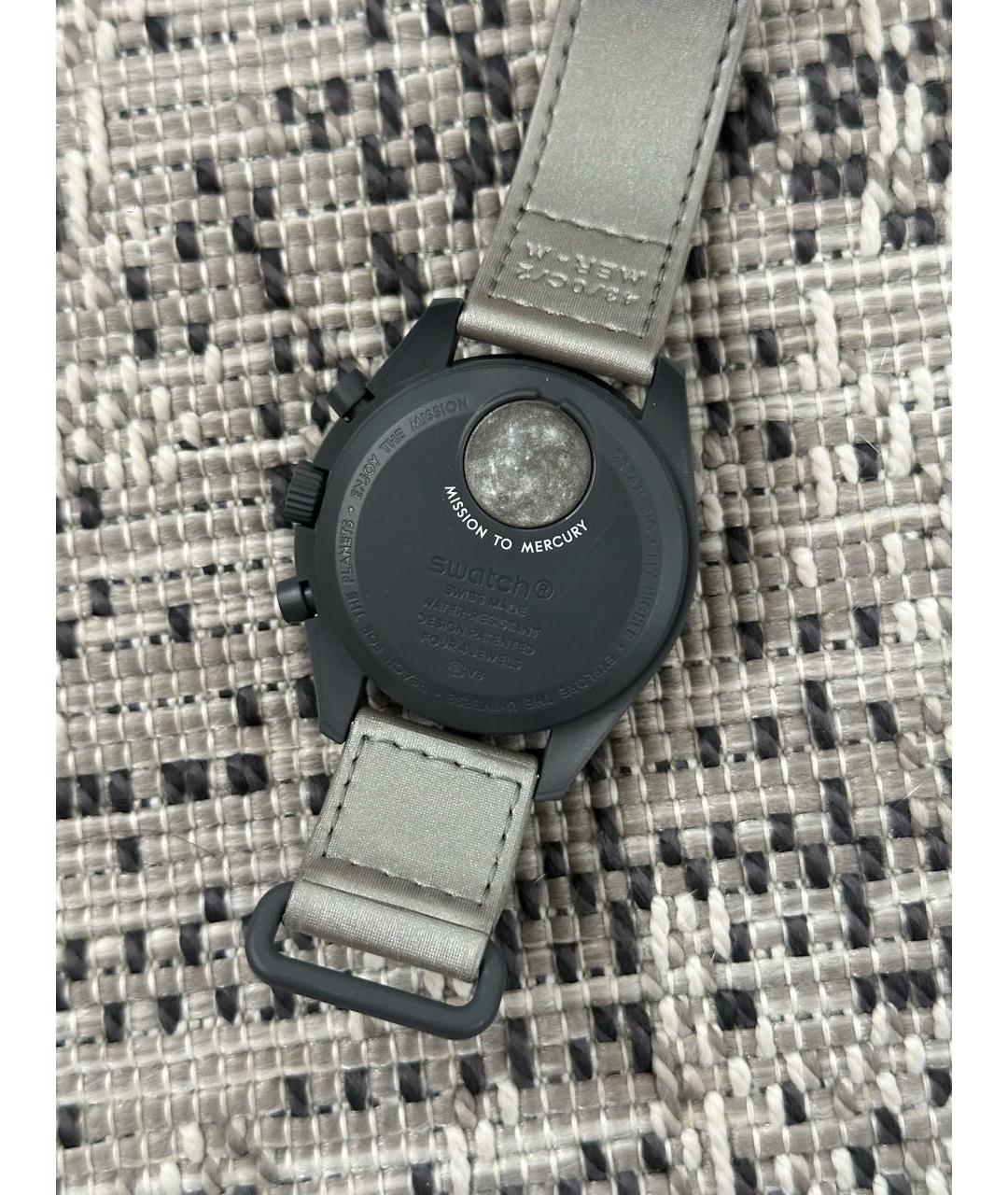 OMEGA Антрацитовые керамические часы, фото 5