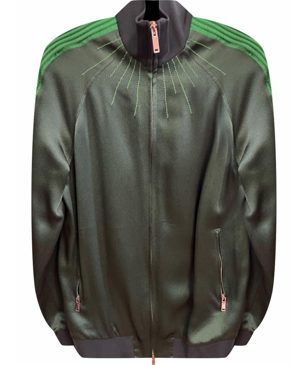 VALENTINO Зеленый вискозный джемпер / свитер, фото 1