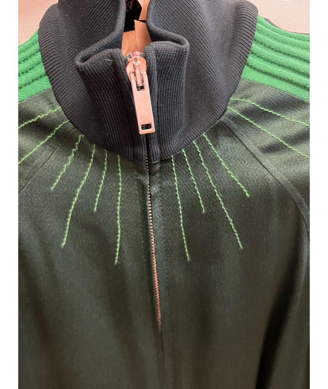 VALENTINO Зеленый вискозный джемпер / свитер, фото 3