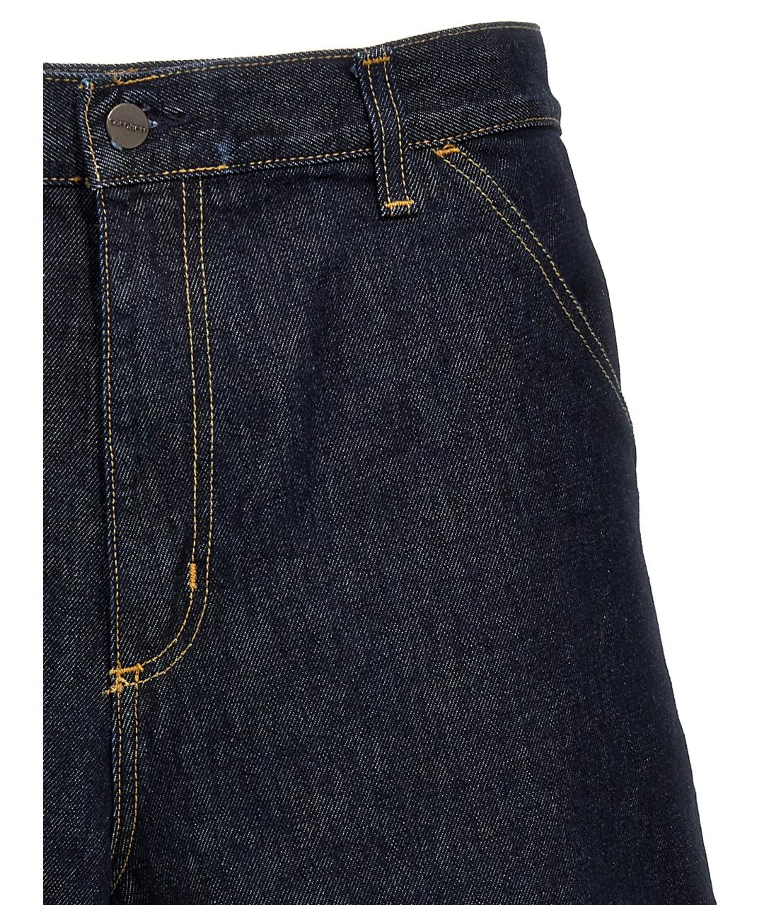 CARHARTT WIP Синие хлопковые шорты, фото 3