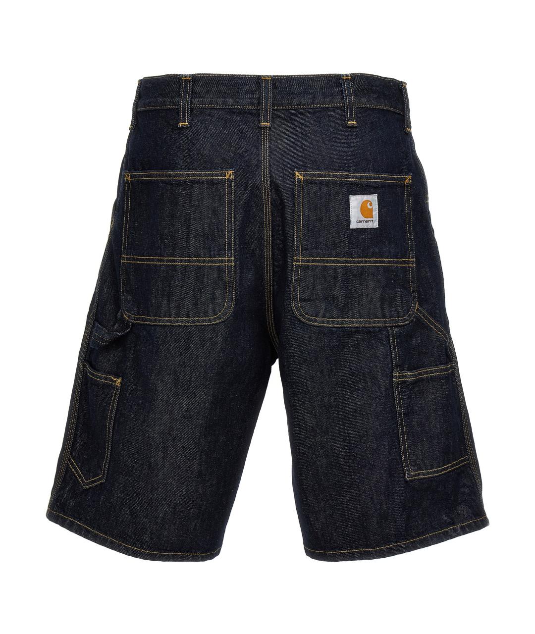 CARHARTT WIP Синие хлопковые шорты, фото 2